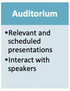 Features of Virtual Event-Auditorium